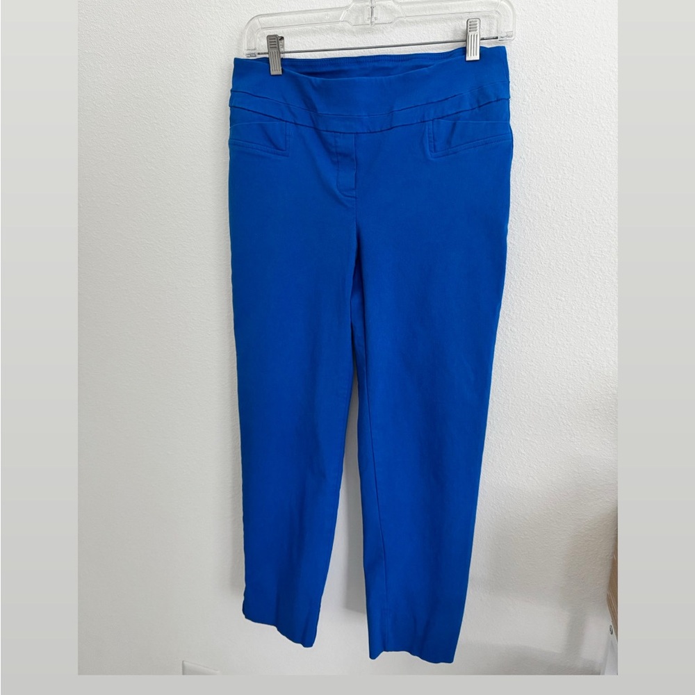 Zac & Rachel Blue Ankle Cropped Pants